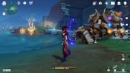 Complete the floating target challenge using the Koholasaur (Image via HoYoverse)